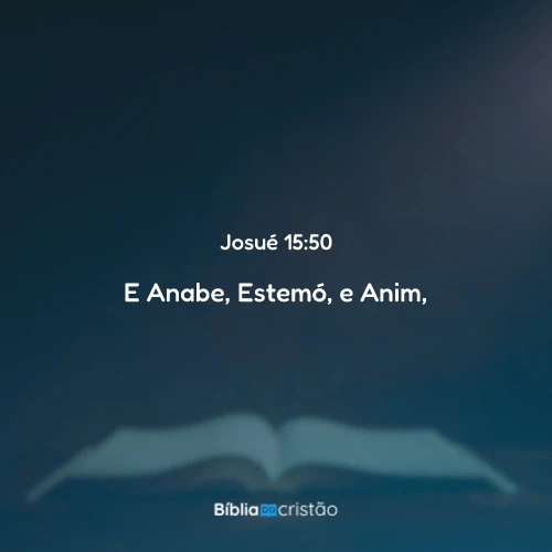 Josué 15:50