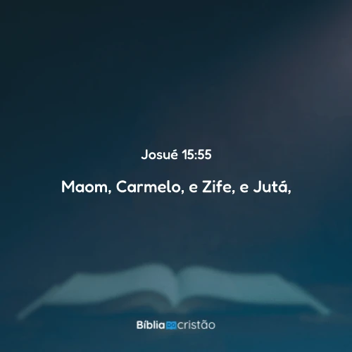 Josué 15:55