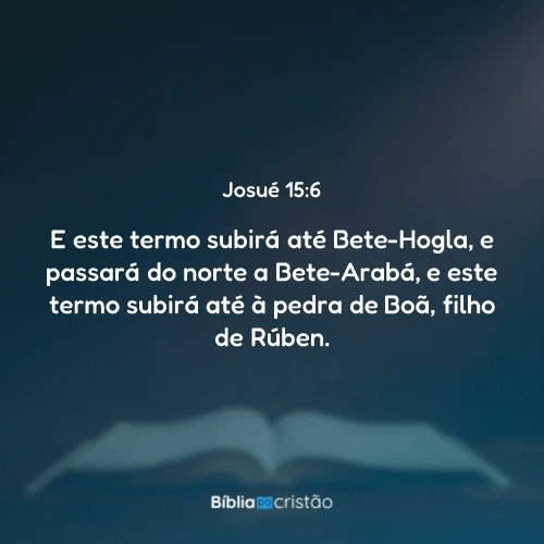 Josué 15:6