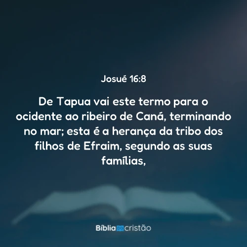 Josué 16:8