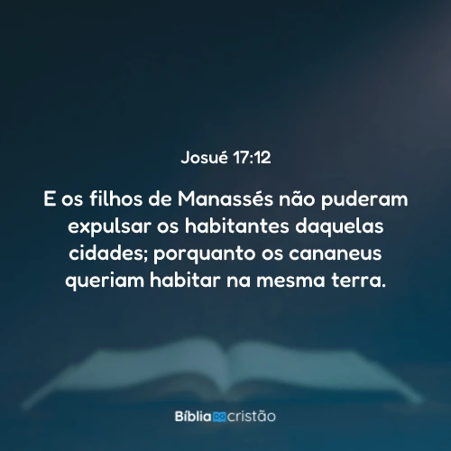 Josué 17:12