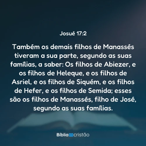 Josué 17:2