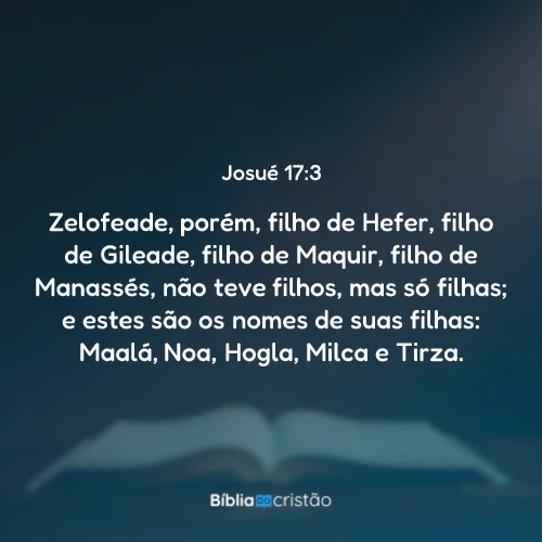 Josué 17:3