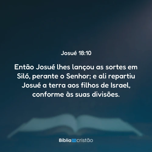 Josué 18:10