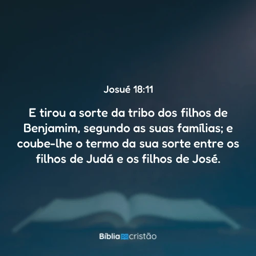 Josué 18:11