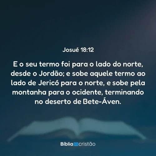 Josué 18:12