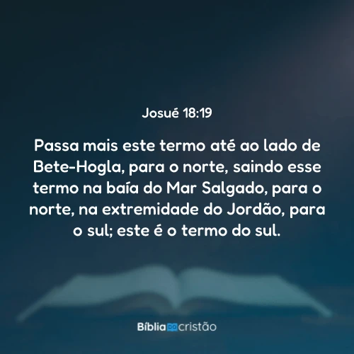 Josué 18:19