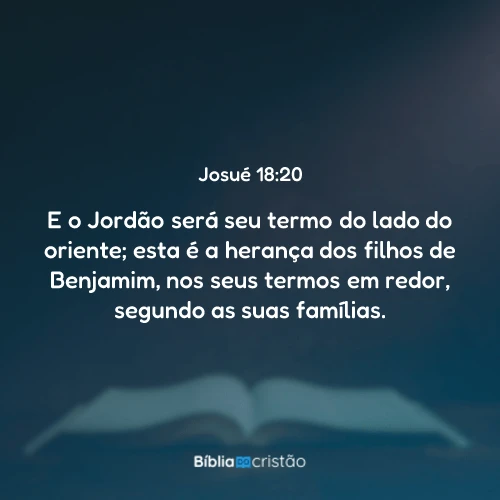 Josué 18:20
