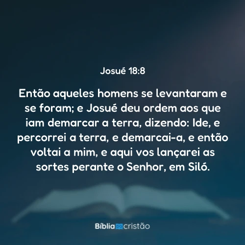 Josué 18:8