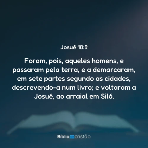 Josué 18:9