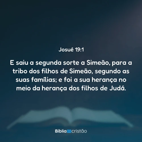 Josué 19:1