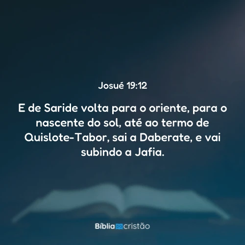 Josué 19:12