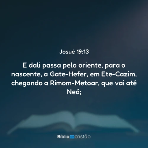 Josué 19:13