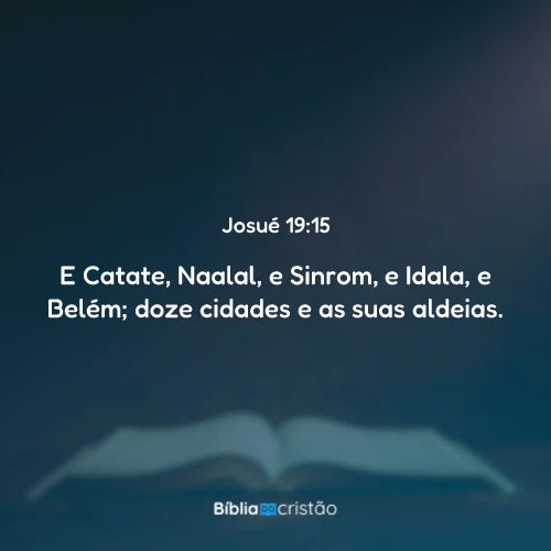 Josué 19:15