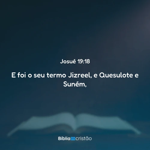 Josué 19:18