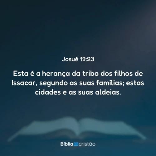 Josué 19:23