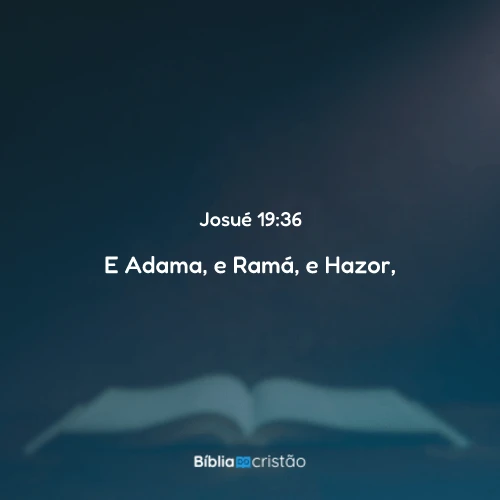 Josué 19:36