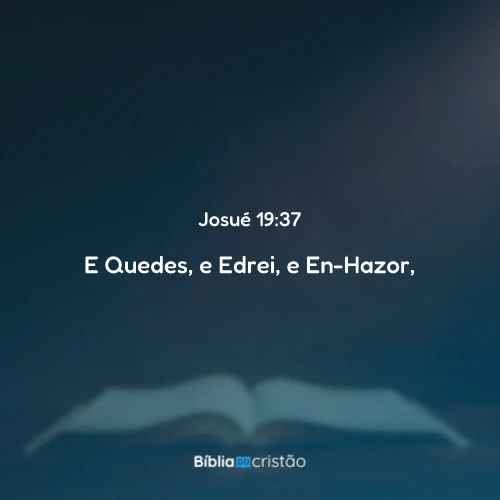 Josué 19:37