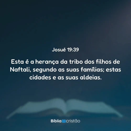 Josué 19:39