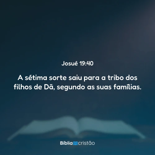 Josué 19:40
