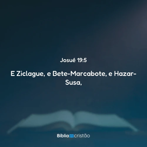 Josué 19:5