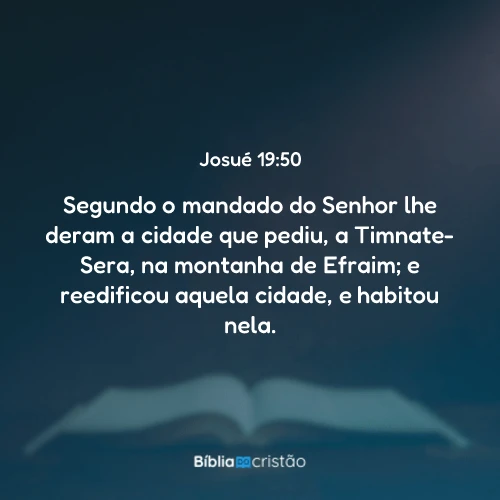 Josué 19:50