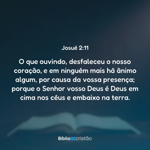 Josué 2:11