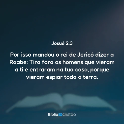 Josué 2:3
