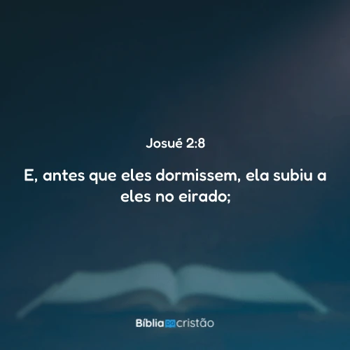 Josué 2:8