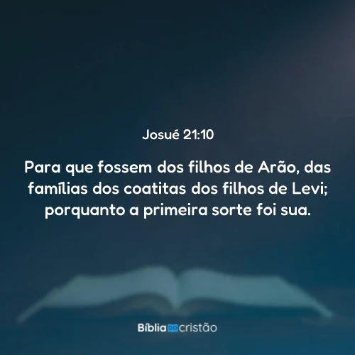 Josué 21:10