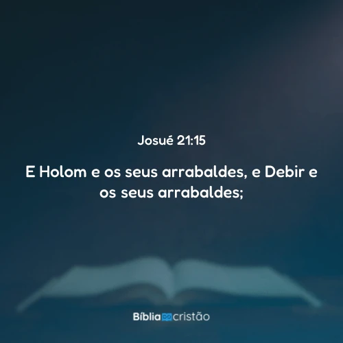 Josué 21:15