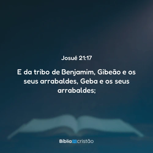 Josué 21:17