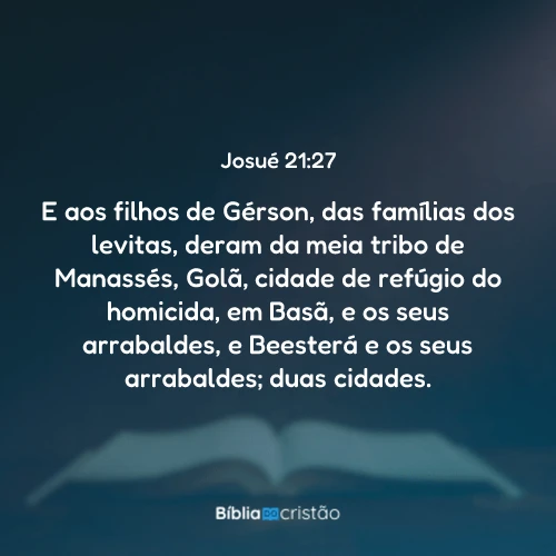 Josué 21:27