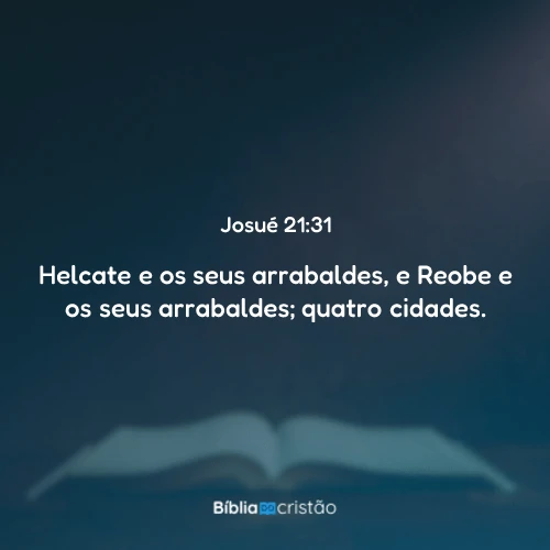 Josué 21:31