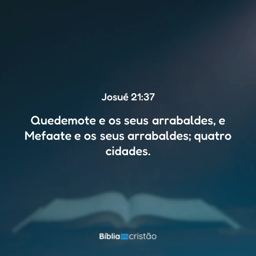 Josué 21:37