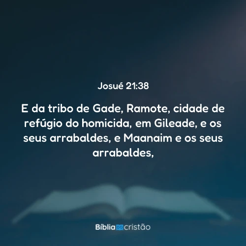 Josué 21:38