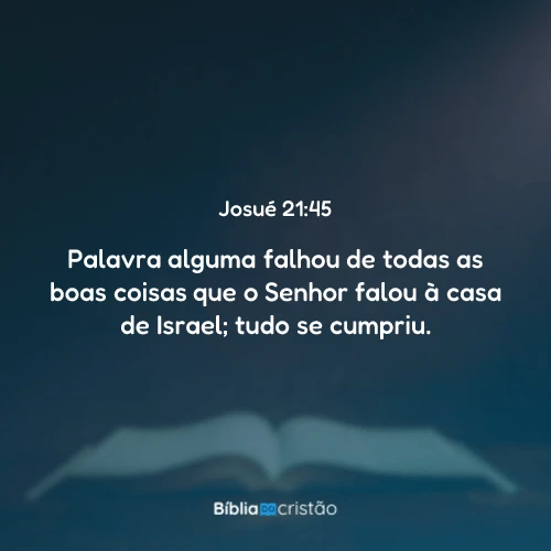 Josué 21:45