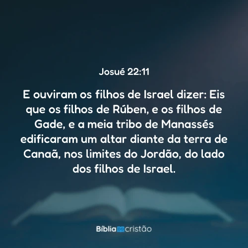 Josué 22:11