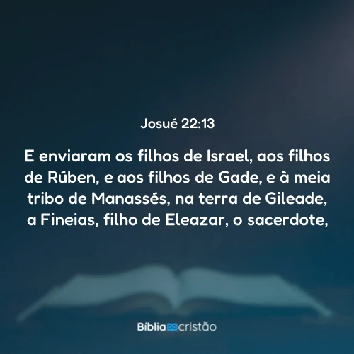 Josué 22:13