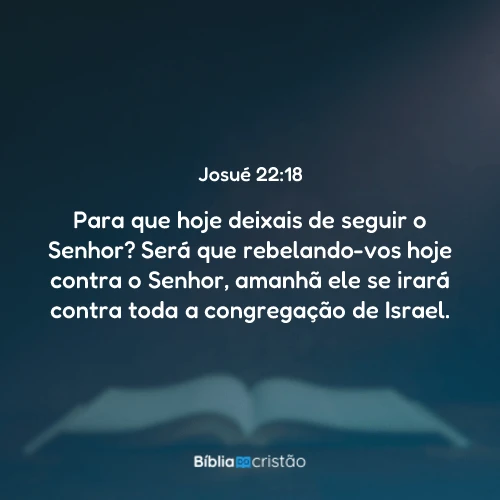 Josué 22:18