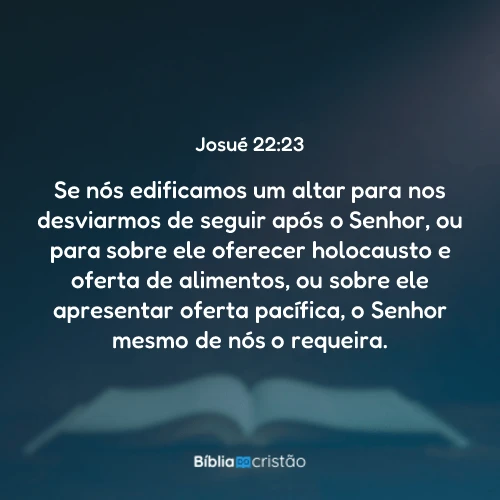 Josué 22:23