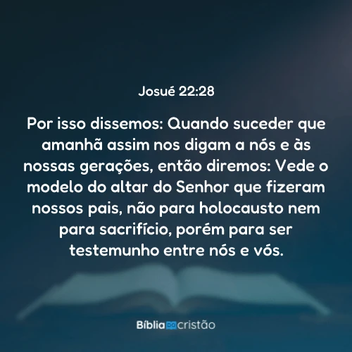 Josué 22:28