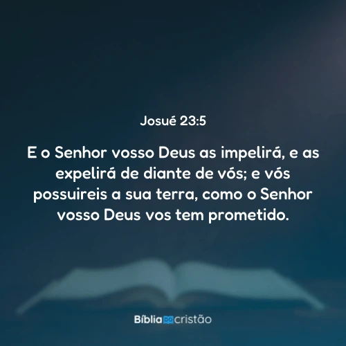 Josué 23:5