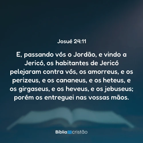 Josué 24:11