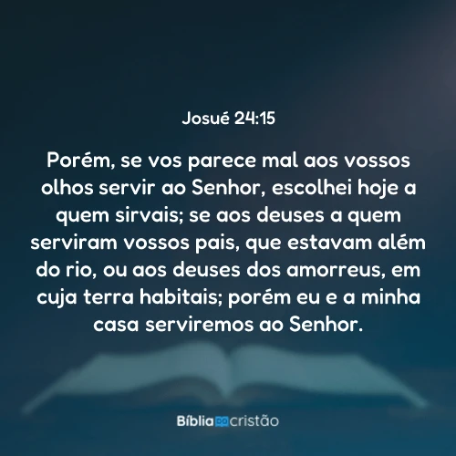 Josué 24:15