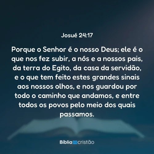 Josué 24:17