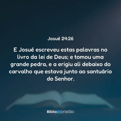 Josué 24:26