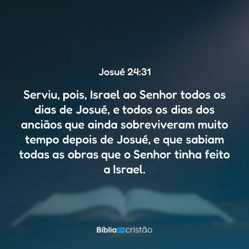 Josué 24:31