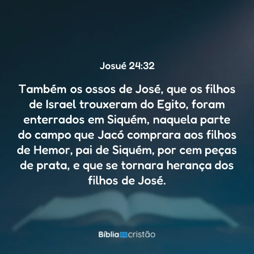 Josué 24:32