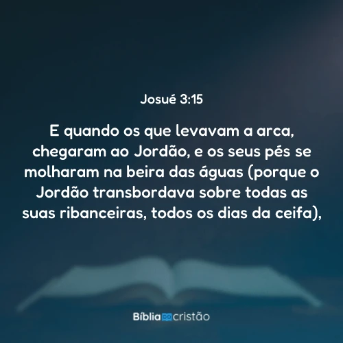Josué 3:15